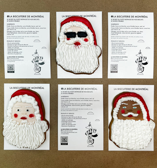 Les visages de Santa