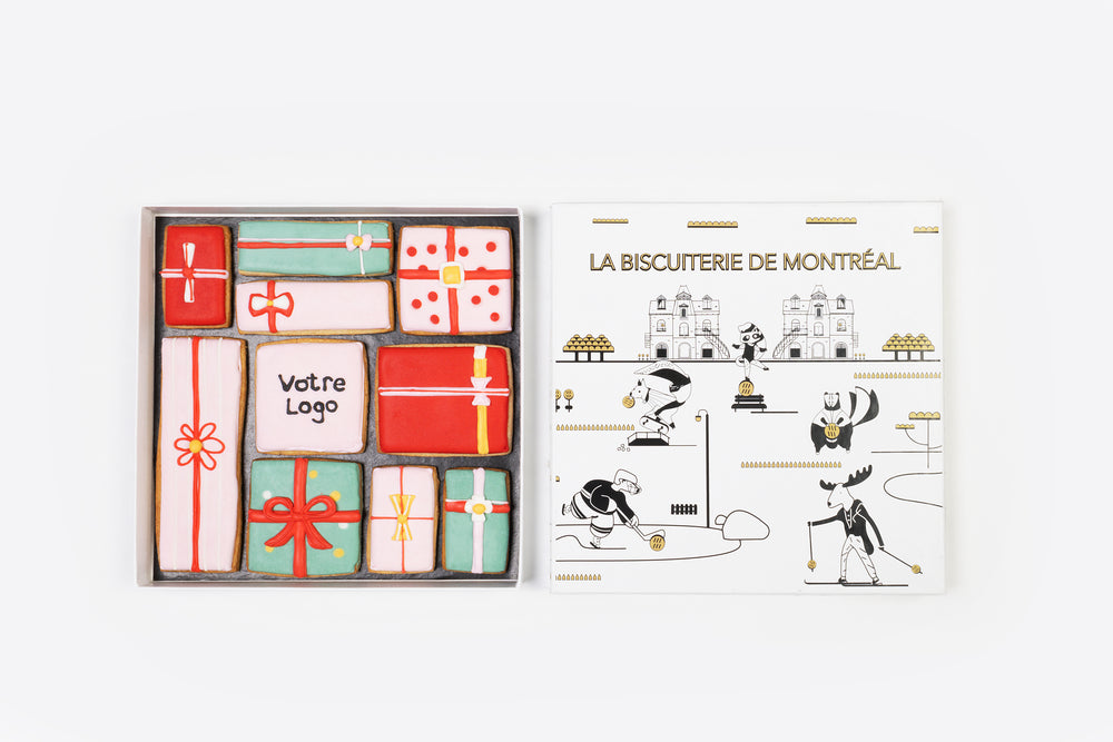 Les Boucles personnalisées : biscuits glacés à la main, La Biscuiterie de Montréal