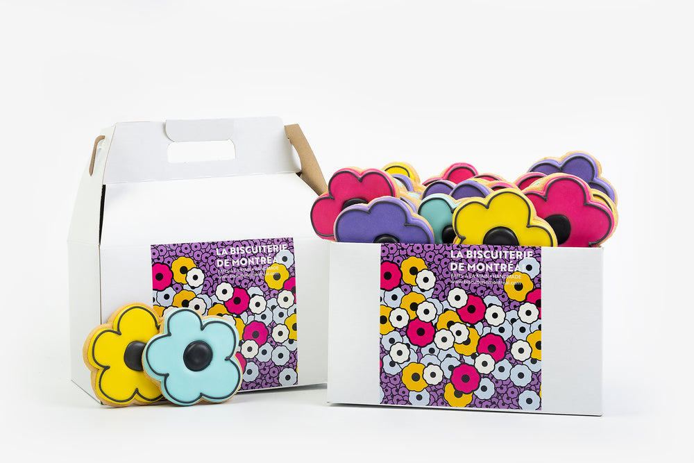 Les Florabiscuits : biscuits glacés à la main, La Biscuiterie de Montréal