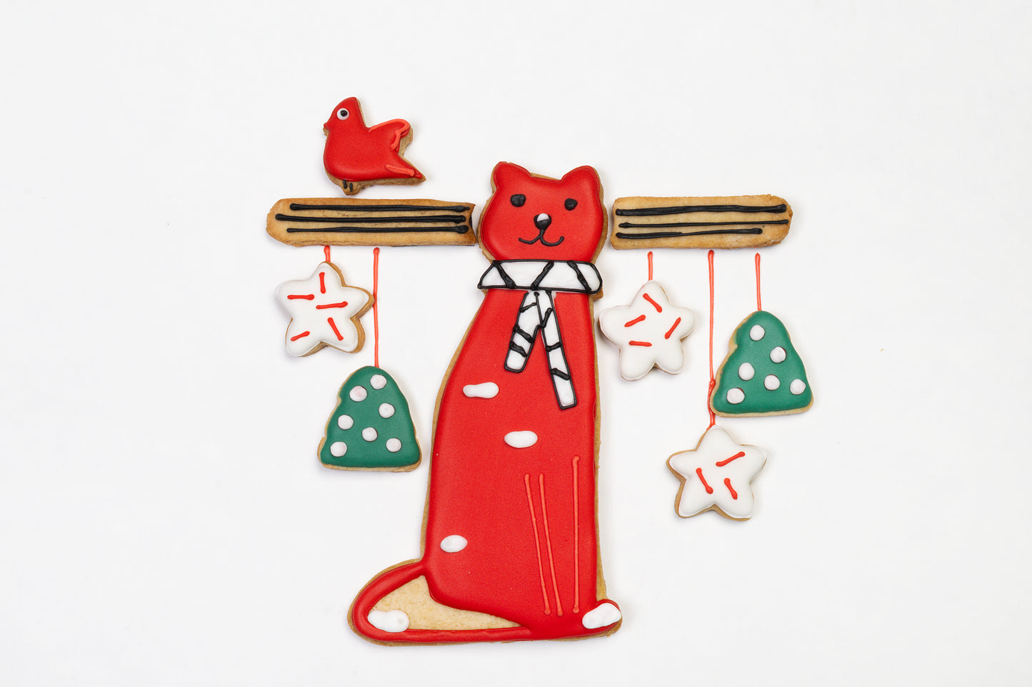 Moustache le chat - Biscuit géant